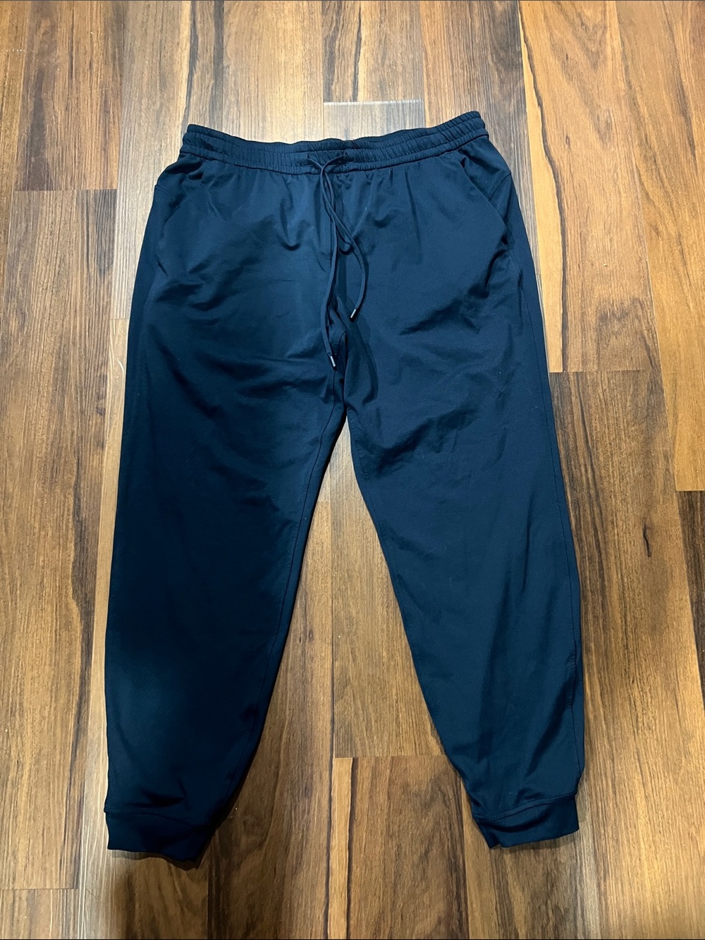 Lululemon Navy Jogger Pants with Drawstring Waist